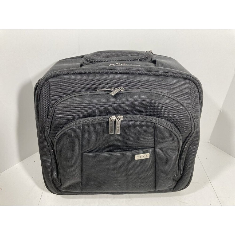 New Without Tags Codi Rolling Laptop Computer Business Travel Bag 15”x12”x7”